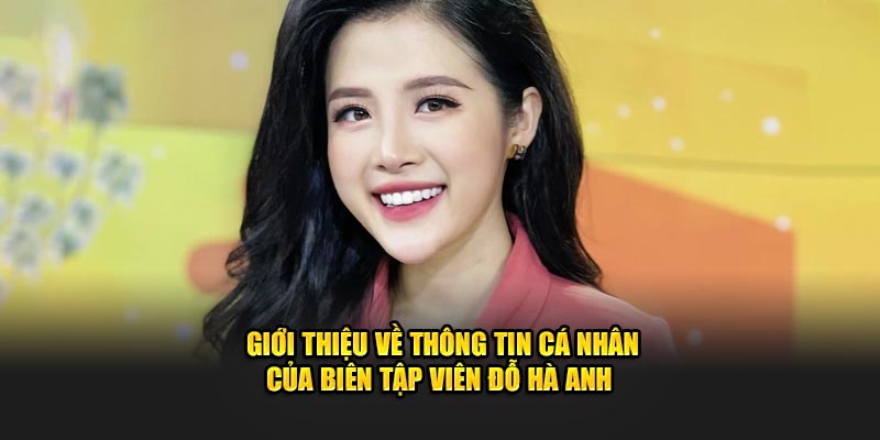 Giới thiệu về thông tin cá nhân của biên tập viên Đỗ Hà Anh 